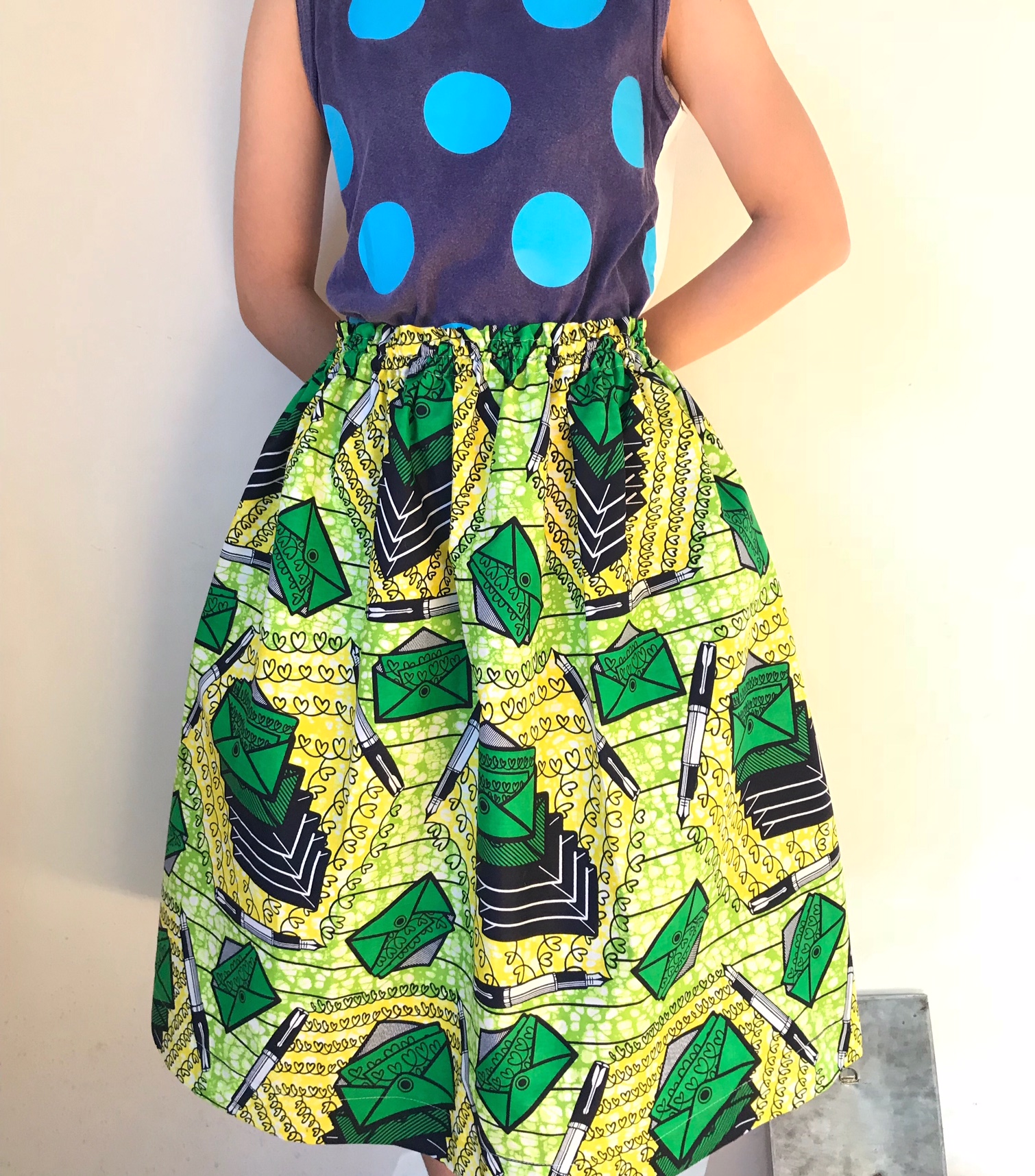 7/15sun-22sun『African textile 煌めく色との出会い2018-スカートお渡し会＆展示販売会』