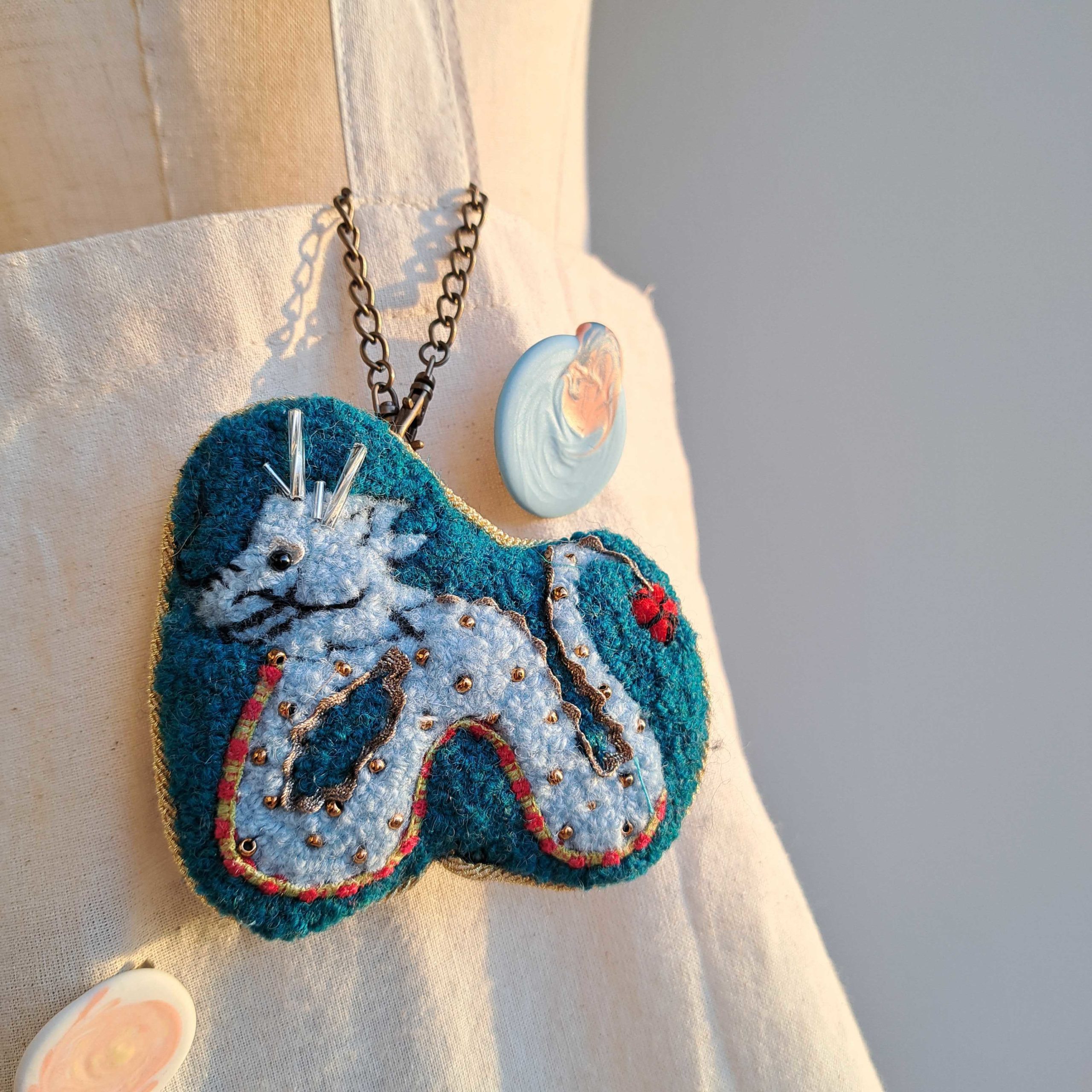 パンチニードルペンでつくる「たつのチャーム」（土曜午前クラス）