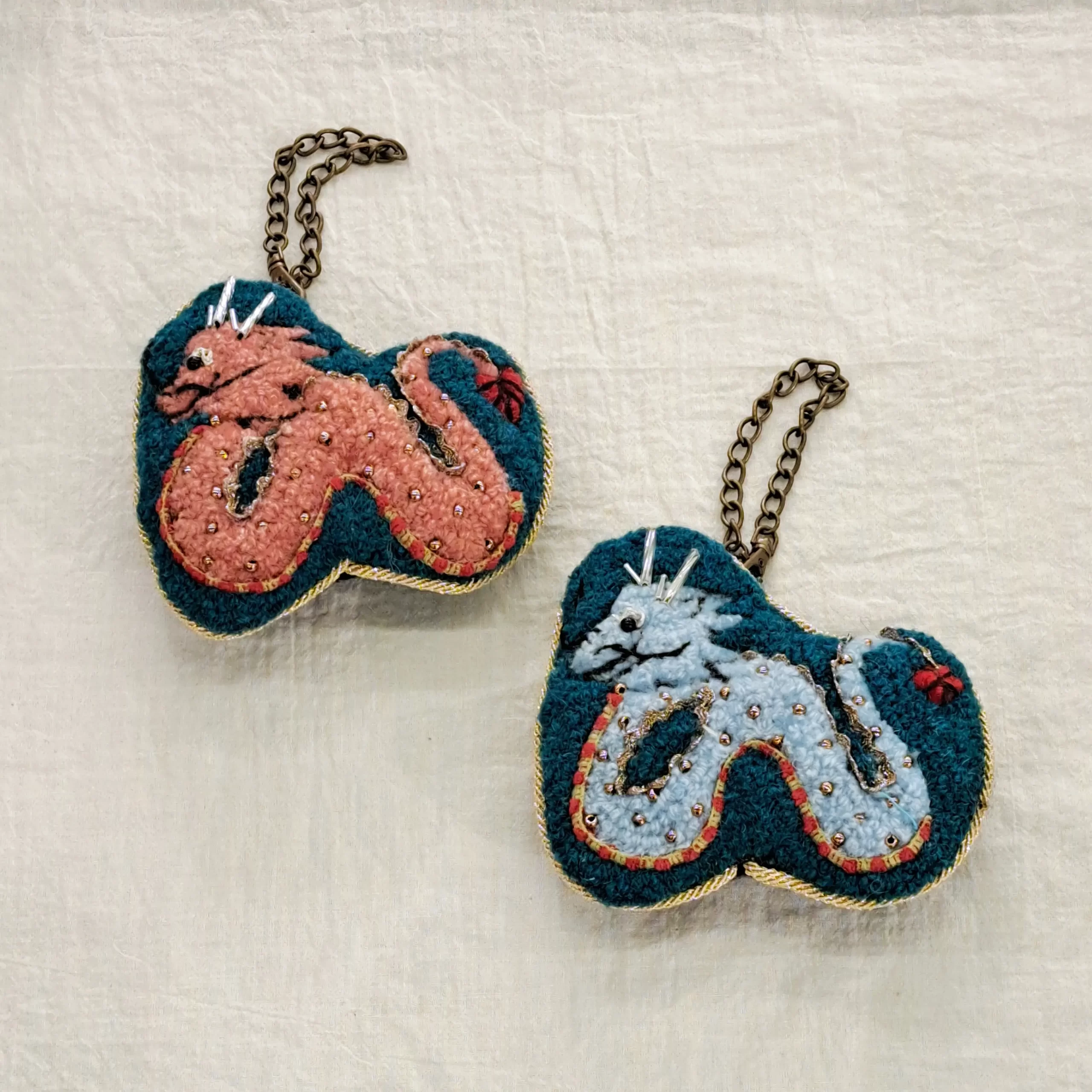 パンチニードルペンでつくる「たつのチャーム」（土曜午前クラス）