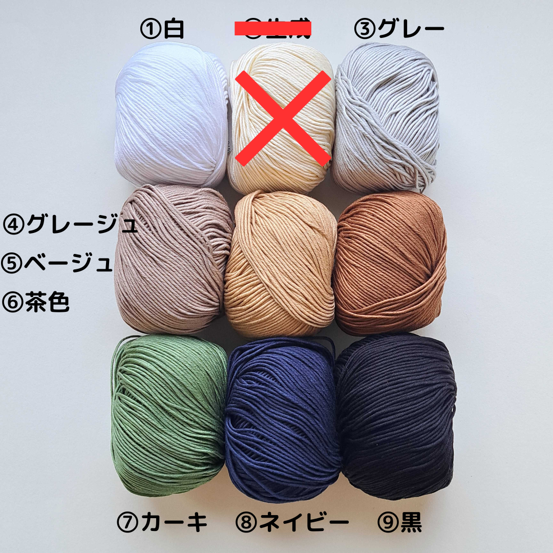 かぎ針の編み込み”ワユー”バッグ